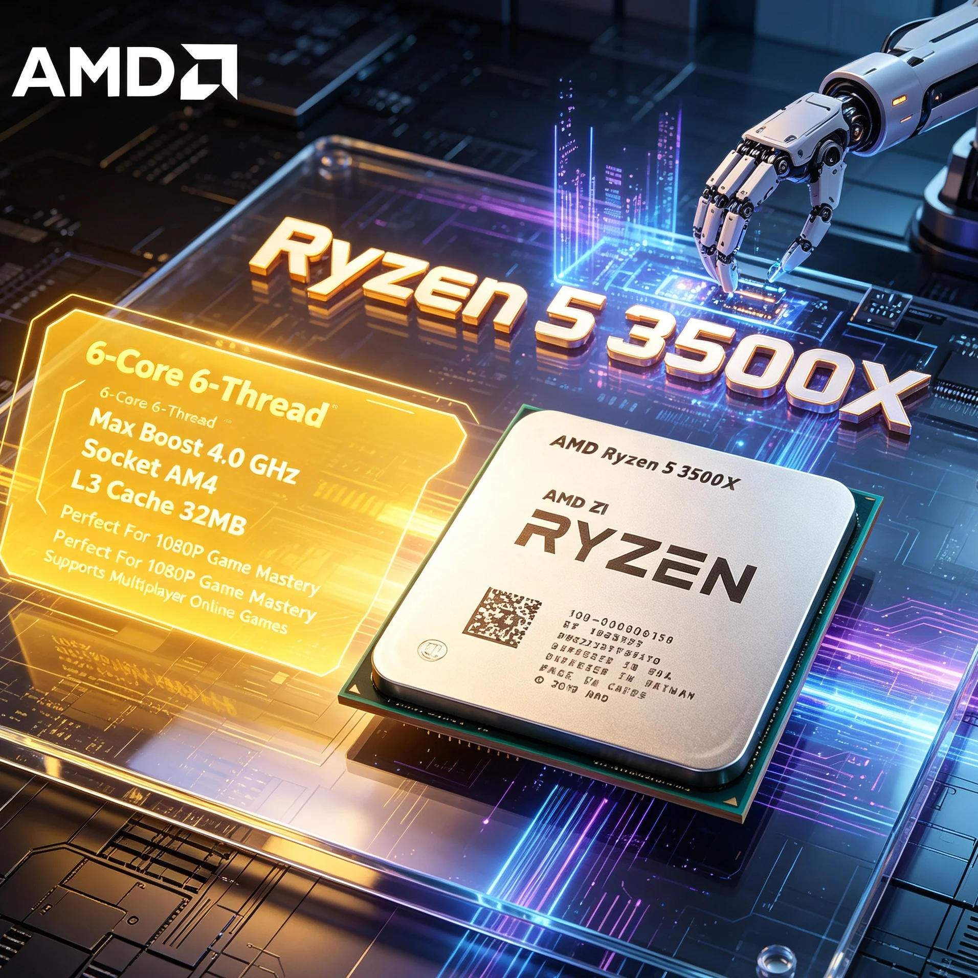 AMD Ryzen 5 3500X Processor 3. - đánh giá và giá Pc Gaming Mid Range