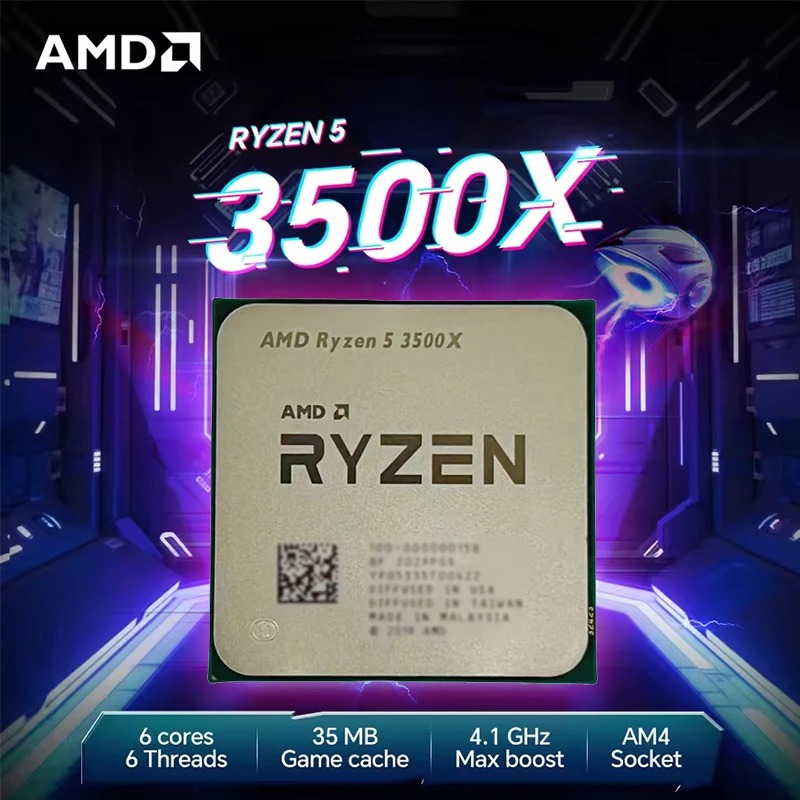 AMD Ryzen 5 3500X Processor 3. - đánh giá và giá Pc Gaming Mid Range