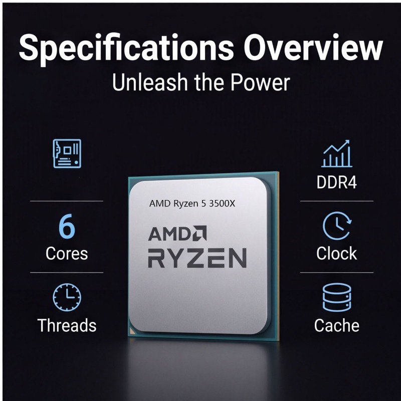 AMD Ryzen 5 3500X Processor 3. - đánh giá và giá Pc Gaming Mid Range