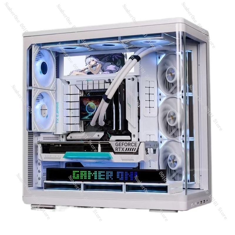 Curved Tempered Glass Aquarium - đánh giá và giá Pc Gaming Aquarium