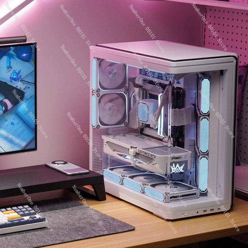 Curved Tempered Glass Aquarium - đánh giá và giá Pc Gaming Aquarium