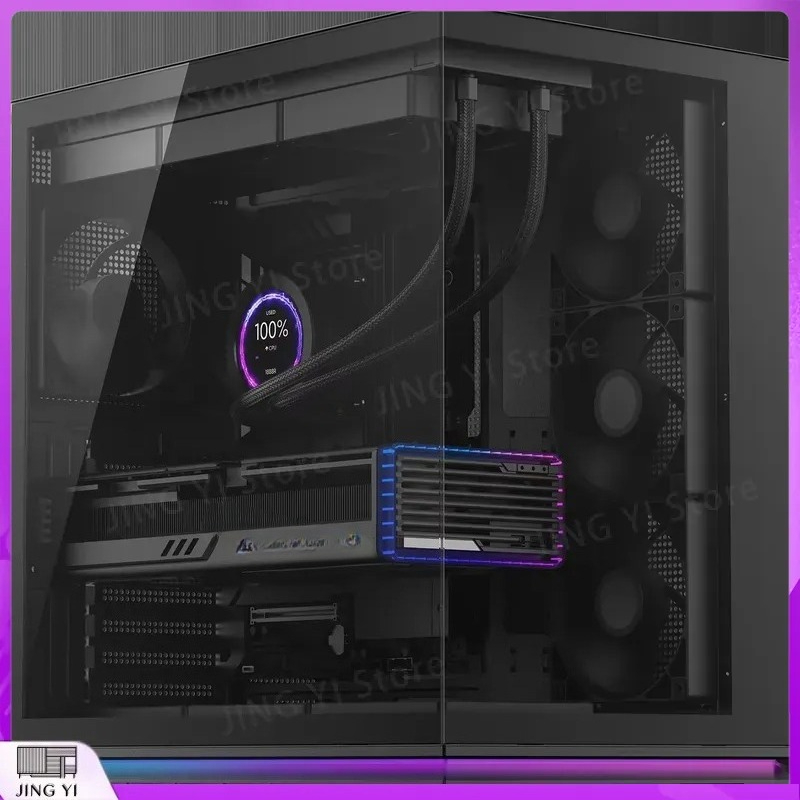 ATX Mid Tower Gaming PC Case D - đánh giá và giá Pc Gaming Aquarium