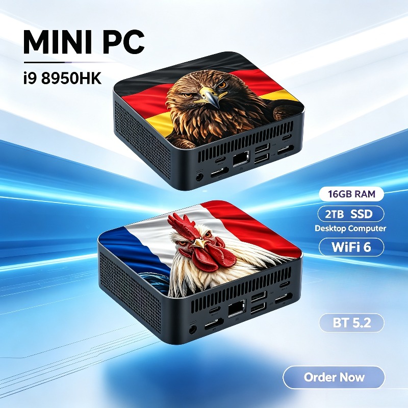 Intel i9 8950HK 2026 Mini Desk - đánh giá và giá Pc Gaming I9
